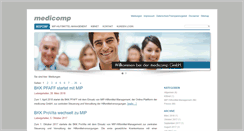 Desktop Screenshot of medicomp.de